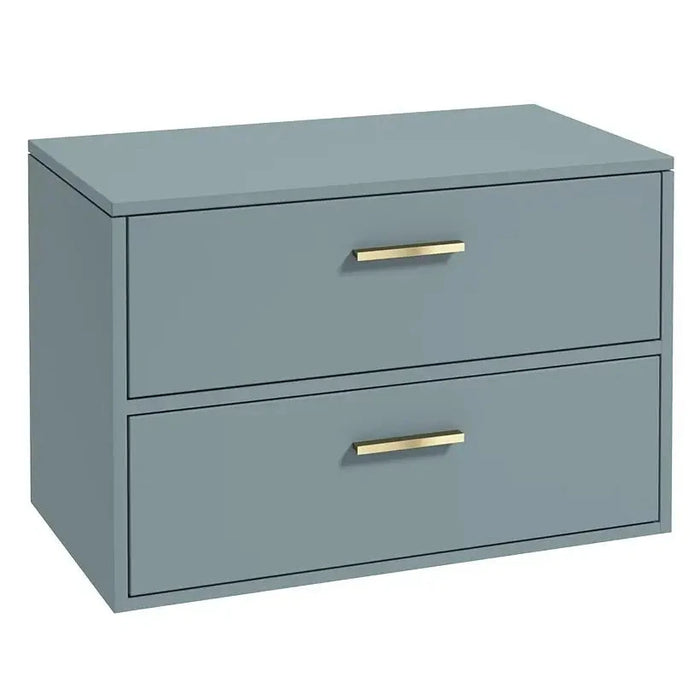 Sonas Finland 2 Drawer Wall Hung Vanity Unit With Countertop