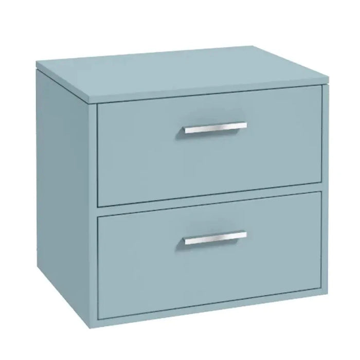 Sonas Finland 2 Drawer Wall Hung Vanity Unit With Countertop