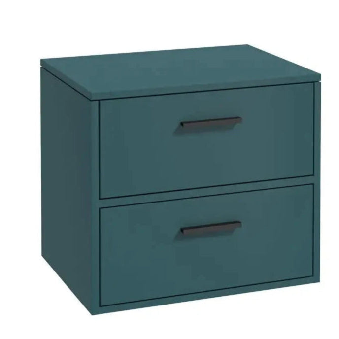 Sonas Finland 2 Drawer Wall Hung Vanity Unit With Countertop