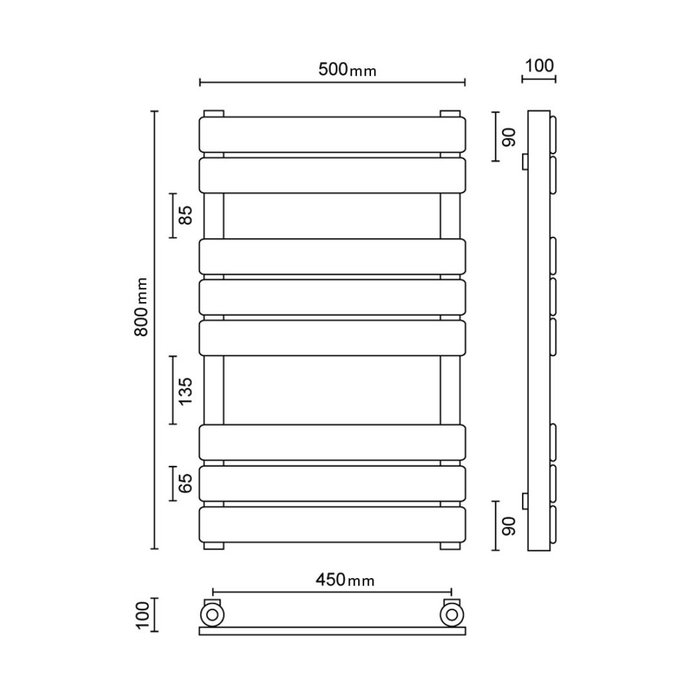 Sonas Forge Designer Heated Towel Rail - Heated Towel Rails