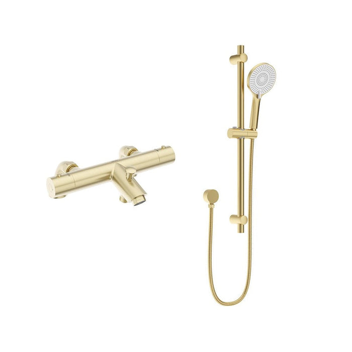 Sonas Form Deck Mounted Thermostatic Bath Shower Mixer &