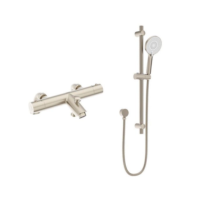 Sonas Form Deck Mounted Thermostatic Bath Shower Mixer &