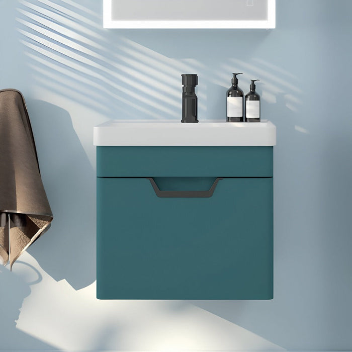 Sonas Freya 1 Drawer Wall Hung Vanity Unit With Basin