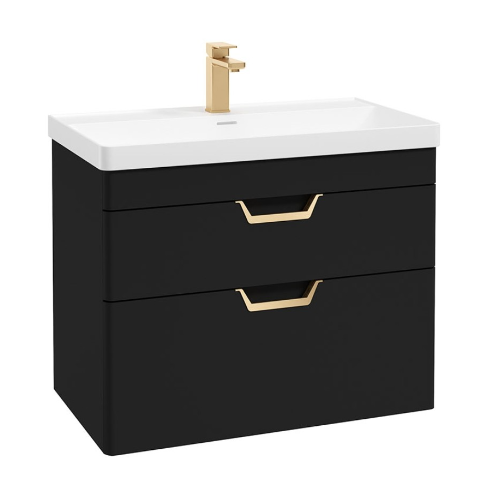 Sonas Freya 2 Drawer Wall Hung Vanity Unit With Basin