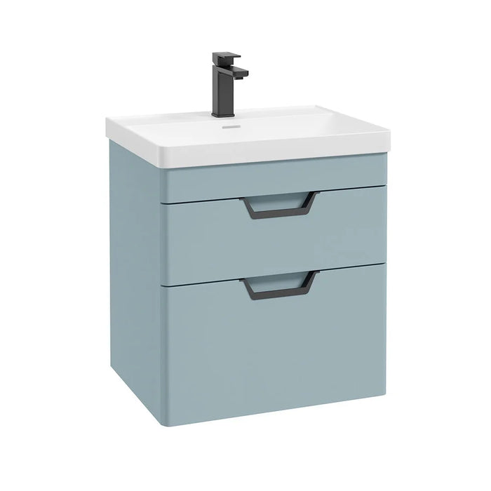 Sonas Freya 2 Drawer Wall Hung Vanity Unit With Basin
