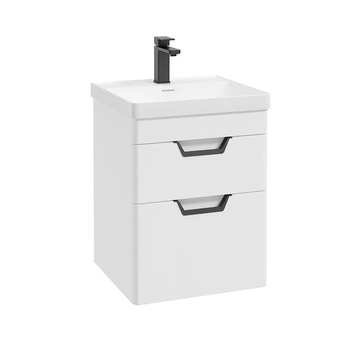 Sonas Freya 2 Drawer Wall Hung Vanity Unit With Basin