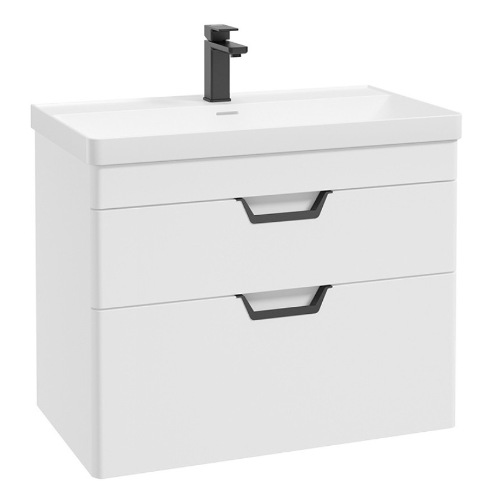 Sonas Freya 2 Drawer Wall Hung Vanity Unit With Basin