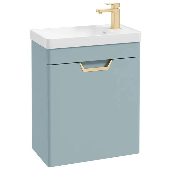 Sonas Freya 550mm 1 Door Cloakroom Wall Hung Vanity Unit
