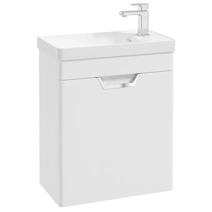 Sonas Freya 550mm 1 Door Cloakroom Wall Hung Vanity Unit