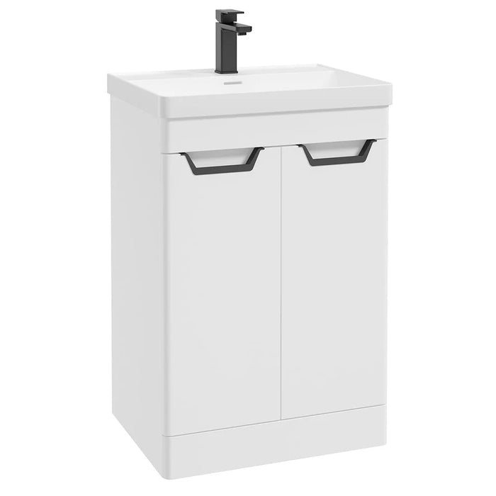 Sonas Freya 600mm 2 Door Floorstanding Vanity Unit