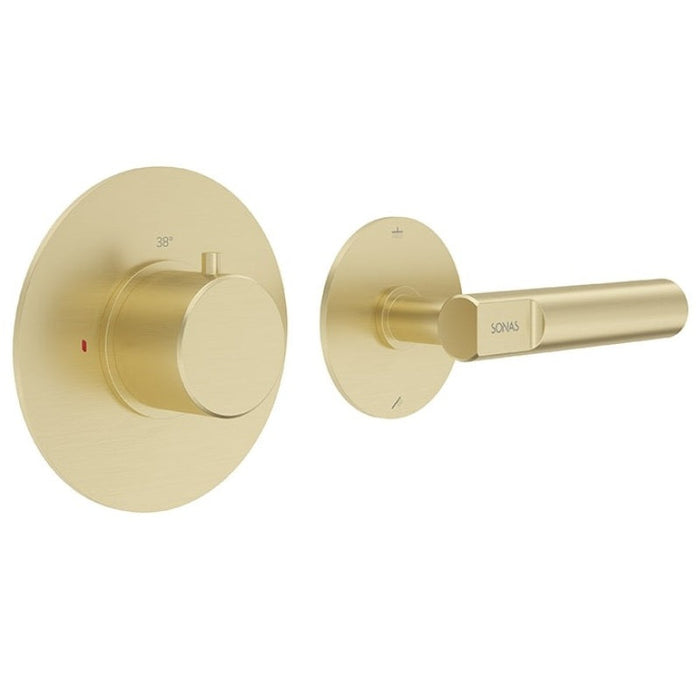 Sonas Hakk 2 Outlet Thermostatic Concealed Shower Valve