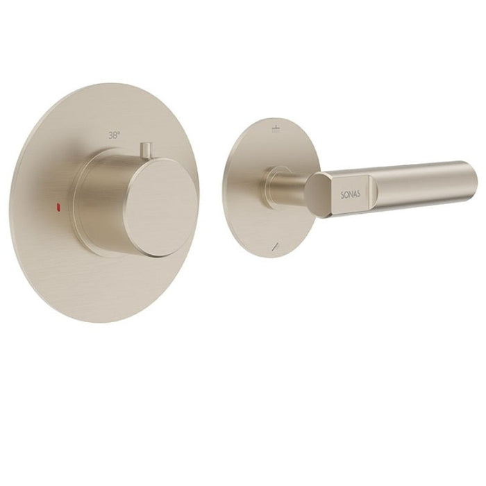 Sonas Hakk 2 Outlet Thermostatic Concealed Shower Valve