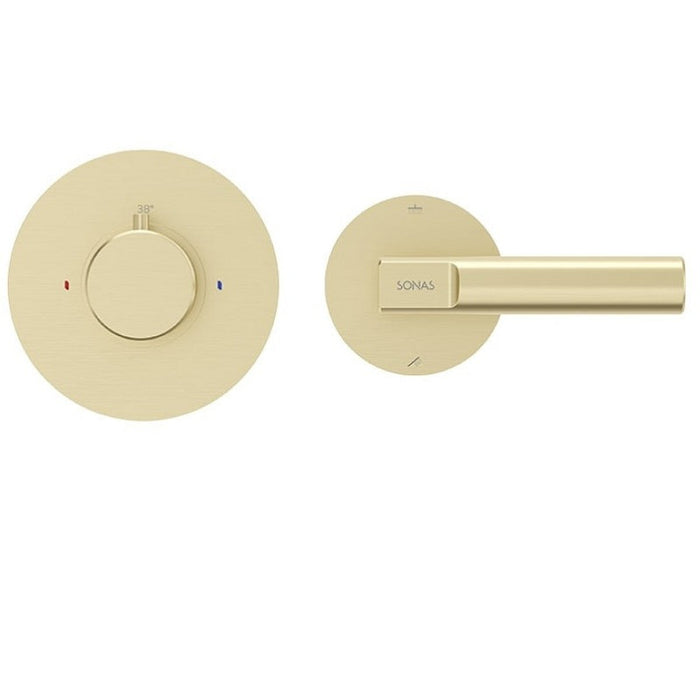 Sonas Hakk 2 Outlet Thermostatic Concealed Shower Valve