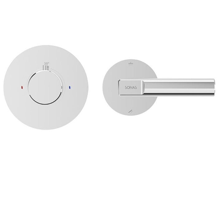 Sonas Hakk 2 Outlet Thermostatic Concealed Shower Valve