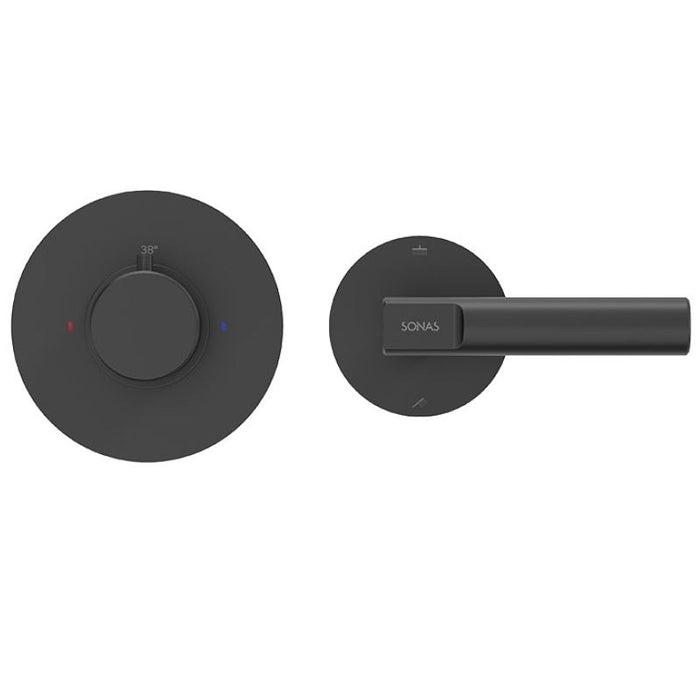 Sonas Hakk 2 Outlet Thermostatic Concealed Shower Valve