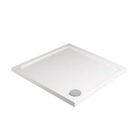 Sonas Kristal Low Profile Square Shower Tray With Waste -