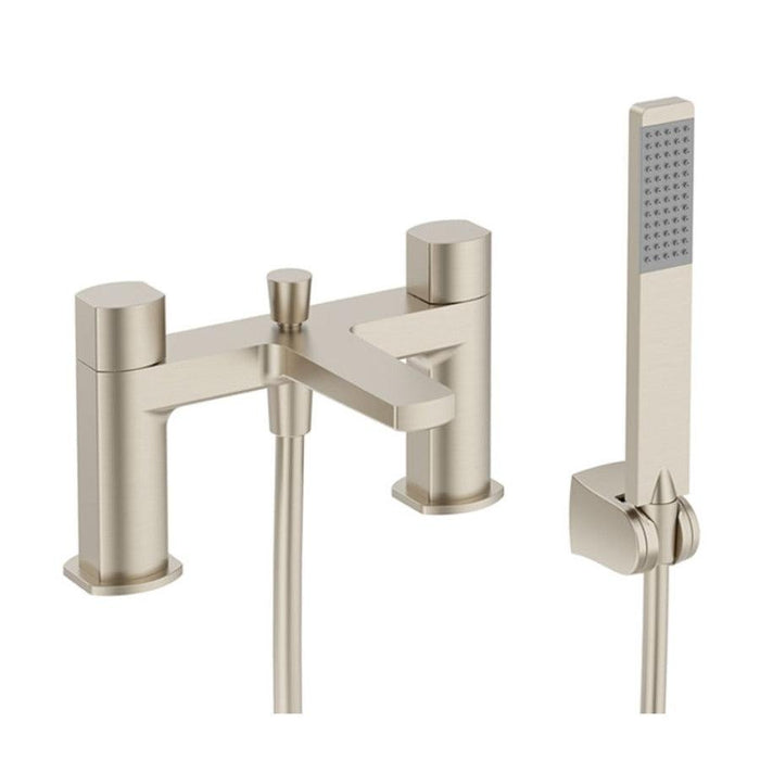 Sonas Luta Bath Shower Mixer Tap - Brushed Nickel