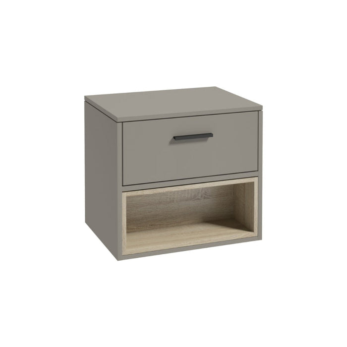 Sonas Malmo 1 Drawer Wall Hung Vanity Unit With Countertop