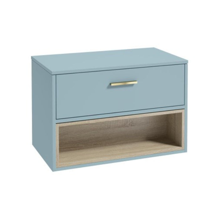 Sonas Malmo 1 Drawer Wall Hung Vanity Unit With Countertop