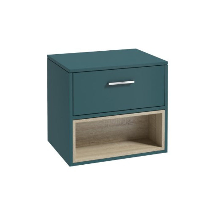 Sonas Malmo 1 Drawer Wall Hung Vanity Unit With Countertop