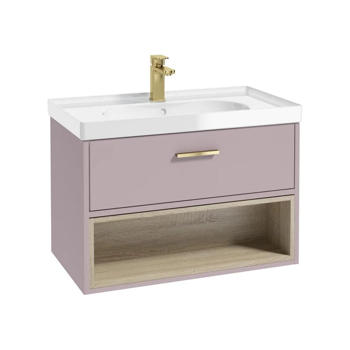 Sonas Malmo 1 Drawer Wall Hung Vanity Unit With Basin