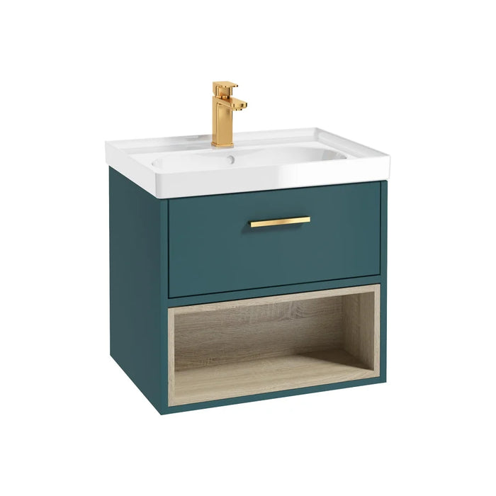 Sonas Malmo 1 Drawer Wall Hung Vanity Unit With Basin