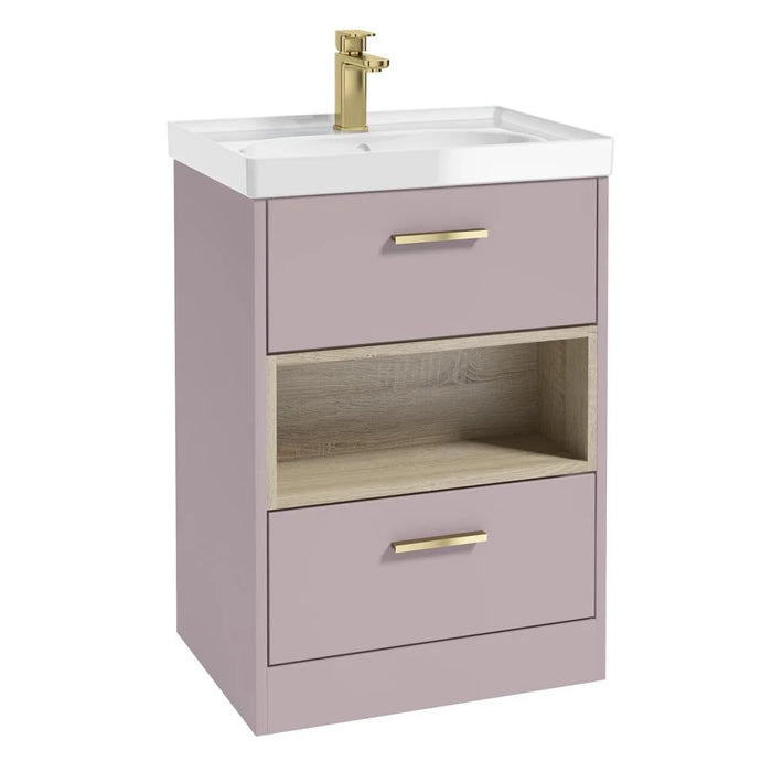 Sonas Malmo 2 Drawer Floorstanding Vanity Unit With Basin