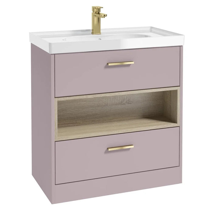 Sonas Malmo 2 Drawer Floorstanding Vanity Unit With Basin