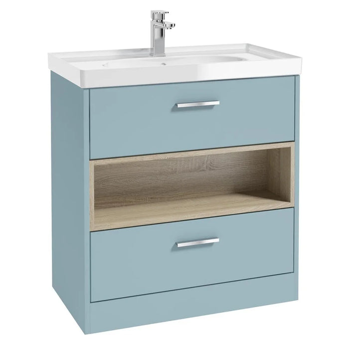 Sonas Malmo 2 Drawer Floorstanding Vanity Unit With Basin