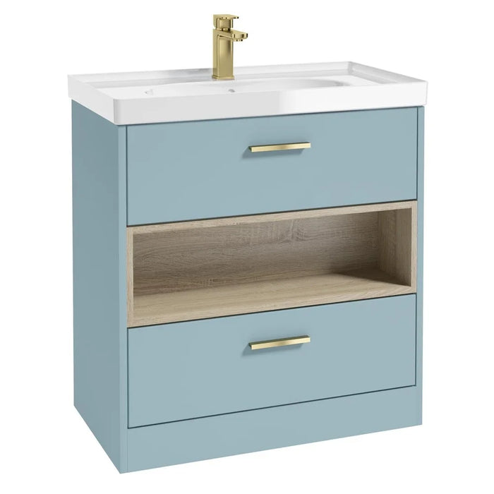 Sonas Malmo 2 Drawer Floorstanding Vanity Unit With Basin
