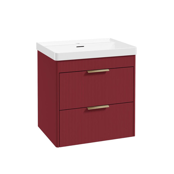 Sonas Reed 2 Drawer Wall Hung Vanity Unit With Basin