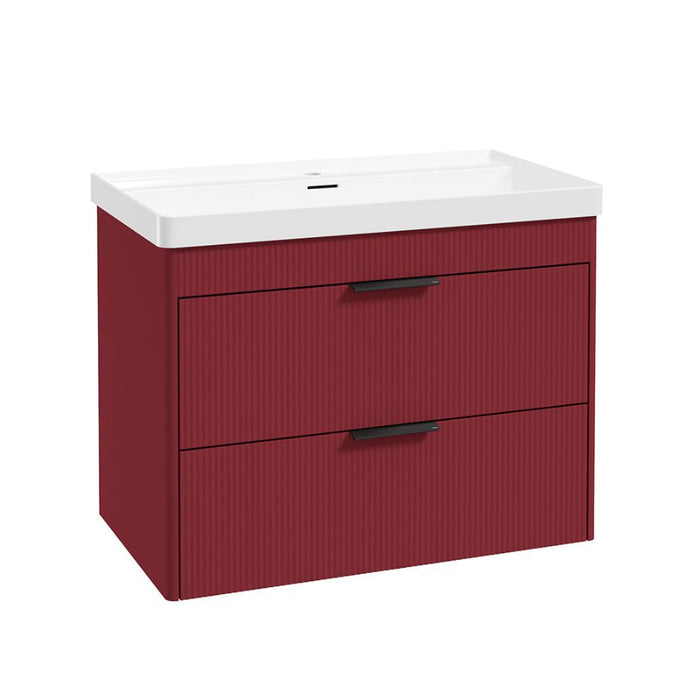 Sonas Reed 2 Drawer Wall Hung Vanity Unit With Basin
