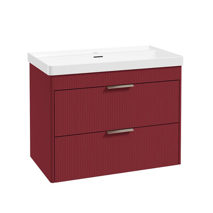 Sonas Reed 2 Drawer Wall Hung Vanity Unit With Basin