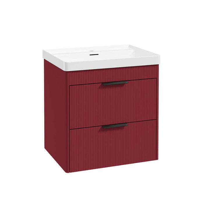 Sonas Reed 2 Drawer Wall Hung Vanity Unit With Basin