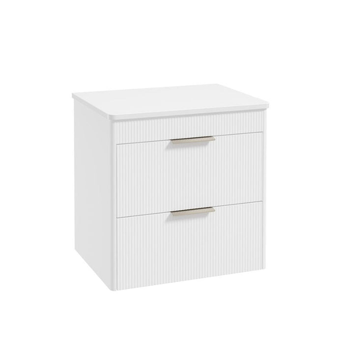 Sonas Reed 2 Drawer Wall Hung Vanity Unit With Countertop