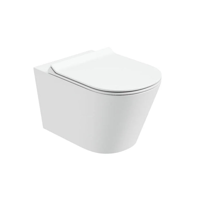 Sonas Reflections Rimless Wall Hung Toilet And Seat - Slim