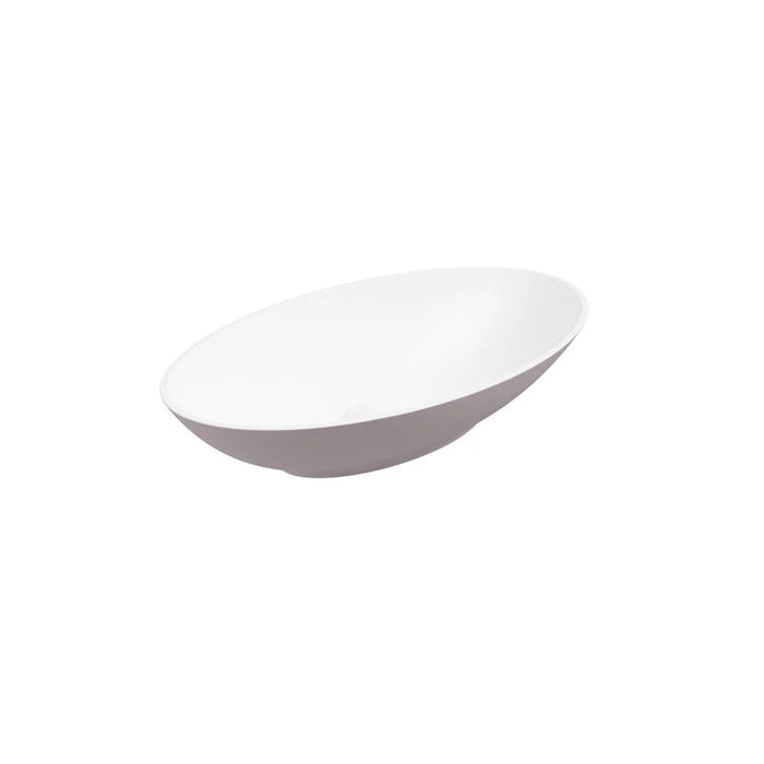 Sonas Skal Oval Countertop Basin And Waste 600mm Wide -