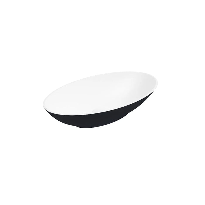Sonas Skal Oval Countertop Basin And Waste 600mm Wide - Matt