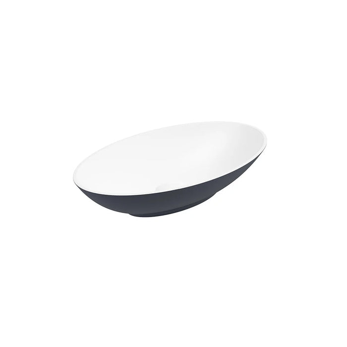 Sonas Skal Oval Countertop Basin And Waste 600mm Wide -
