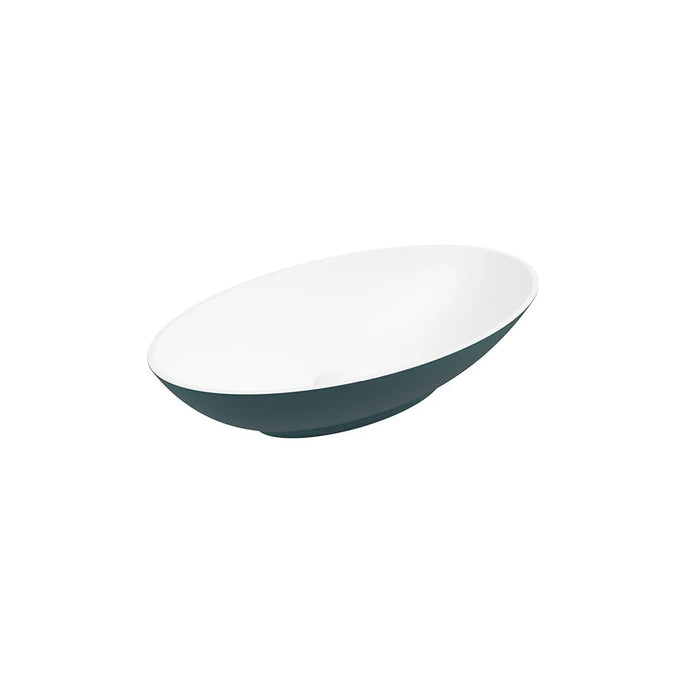 Sonas Skal Oval Countertop Basin And Waste 600mm Wide -