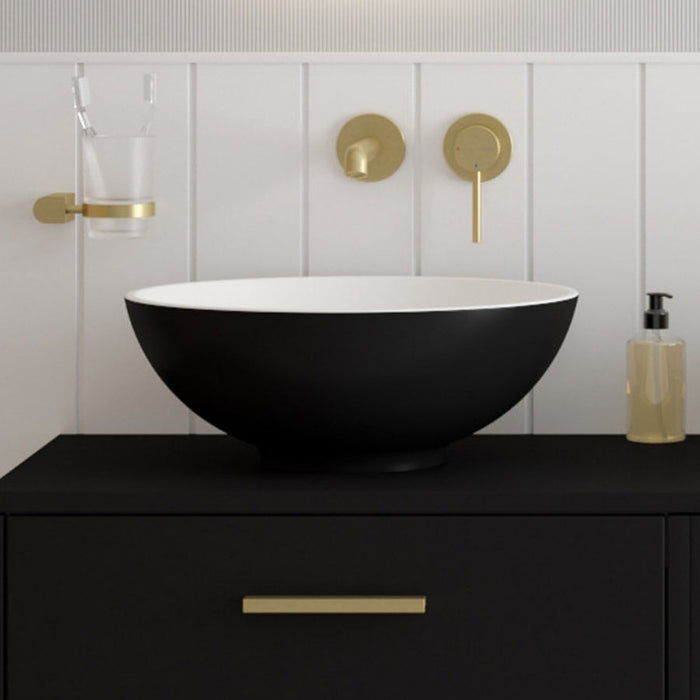 Sonas Skal Round Countertop Basin And Waste 400mm Wide
