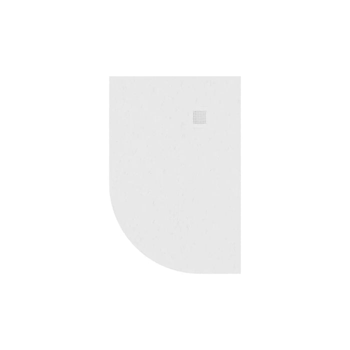 Sonas Slate Anti Slip Offset Quadrant Shower Tray - 1200mm x