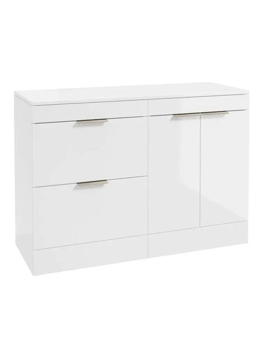 Sonas Stockholm 1200mm 2 Drawer And Door Floorstanding