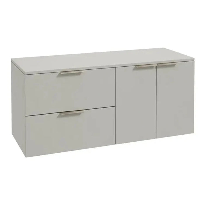 Sonas Stockholm 1200mm 2 Drawer And Door Wall Hung