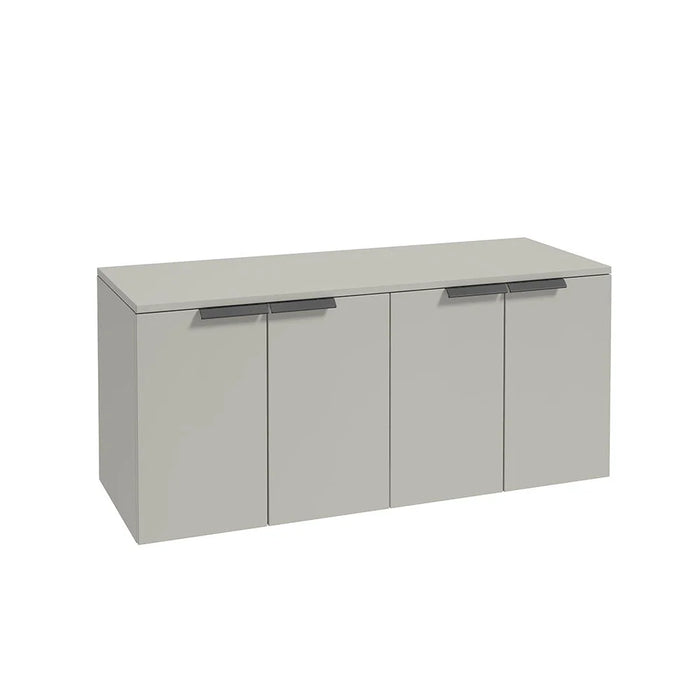 Sonas Stockholm 1200mm 4 Door Wall Hung Countertop Vanity