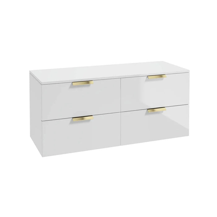 Sonas Stockholm 1200mm 4 Drawer Wall Hung Vanity Unit