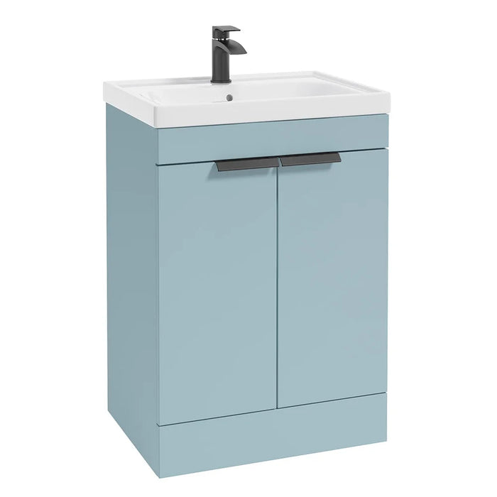 Sonas Stockholm 2 Door Floorstanding Vanity Unit With Basin