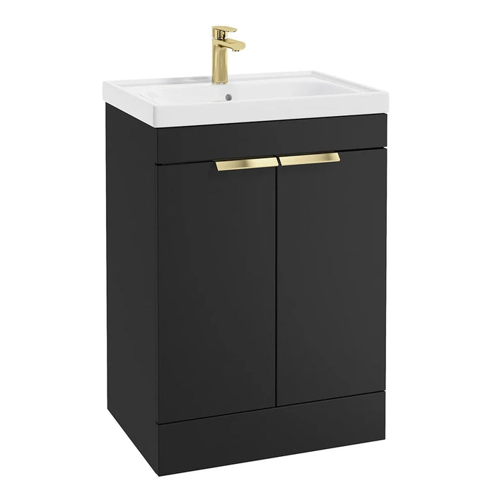 Sonas Stockholm 2 Door Floorstanding Vanity Unit With Basin