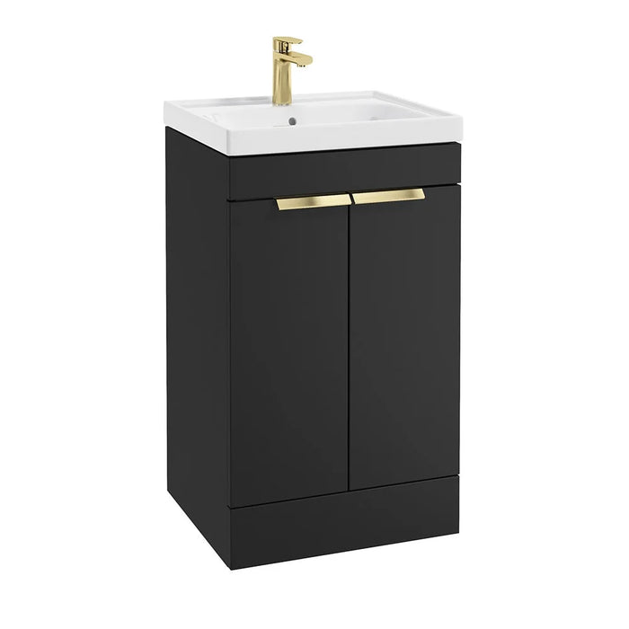 Sonas Stockholm 2 Door Floorstanding Vanity Unit With Basin