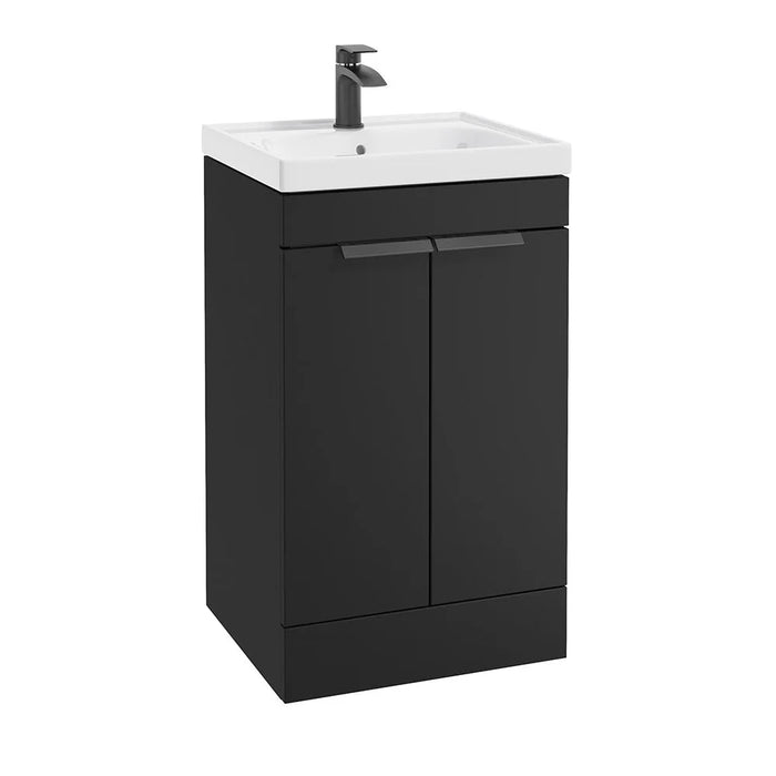 Sonas Stockholm 2 Door Floorstanding Vanity Unit With Basin